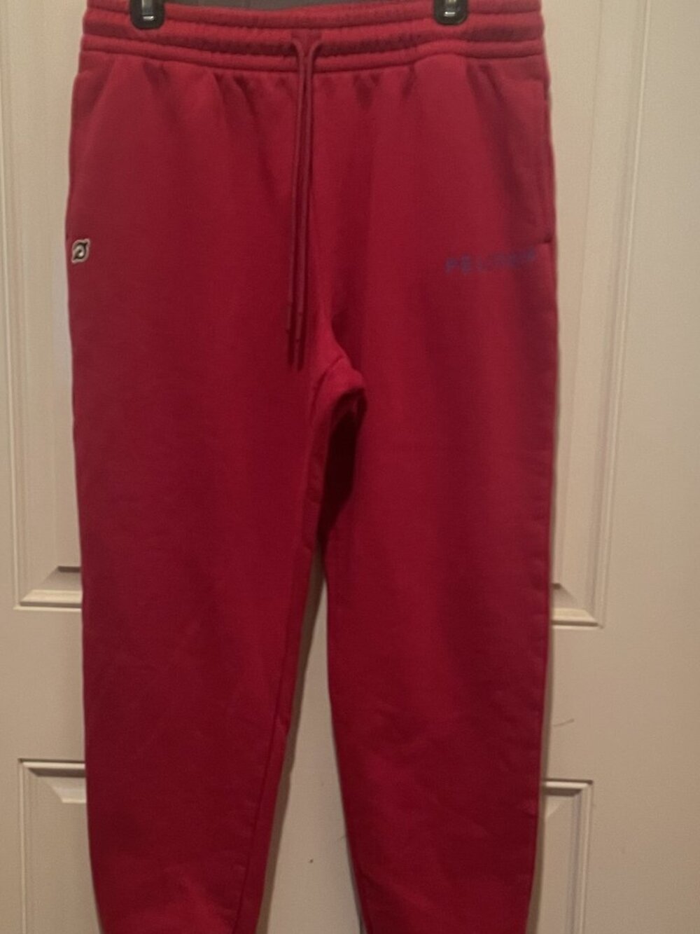 Peloton Pink Jogger Sweatpants | Drawstring Waist | Cuffed | Athleisure